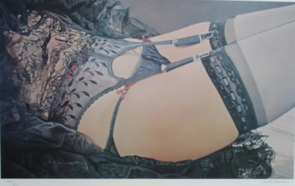 Lithografie Kacere - Maija