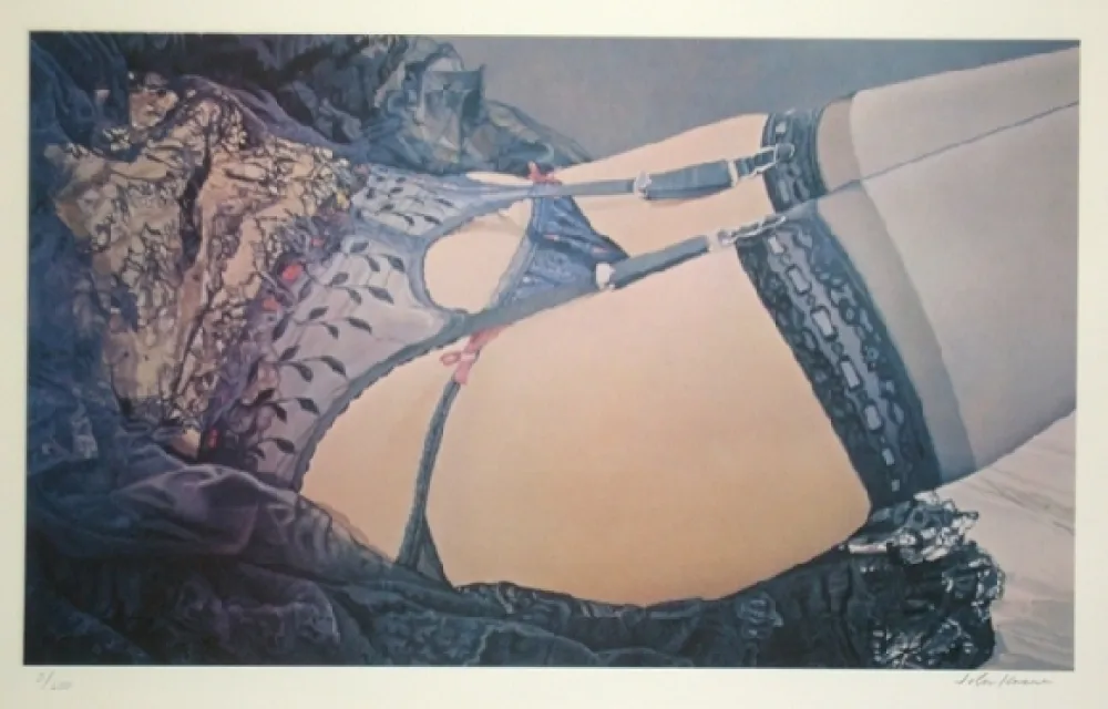 Lithografie Kacere - Maija 75