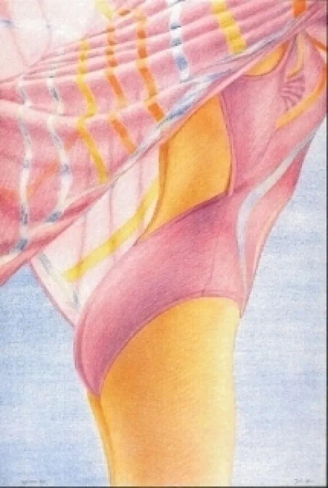 Lithografie Kacere - Olympique 92