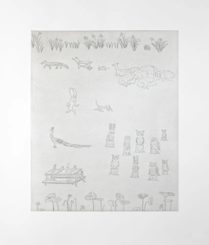 Gravure Kaga - Albert College Park