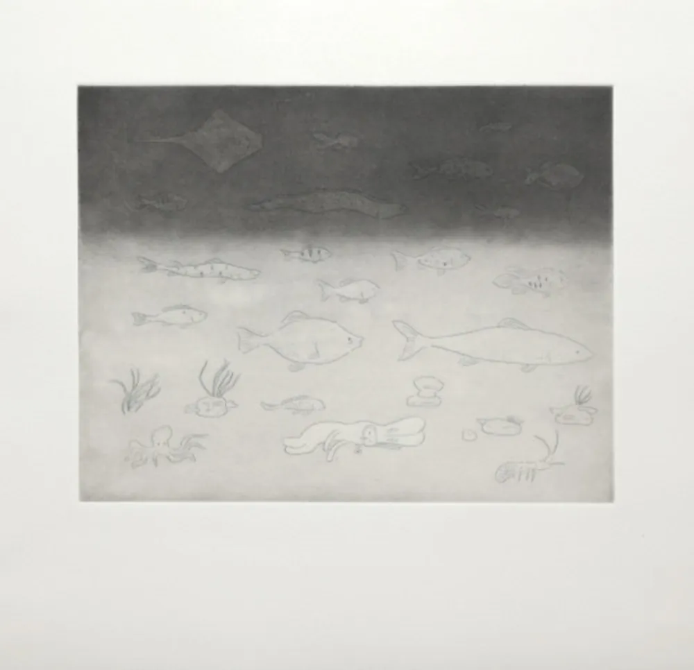 Gravure Kaga - At the bottom of the sea