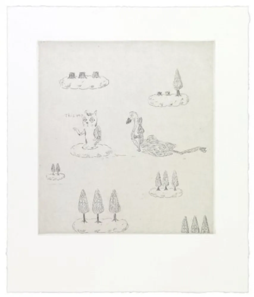 Gravure Kaga - This way cat leads Robert