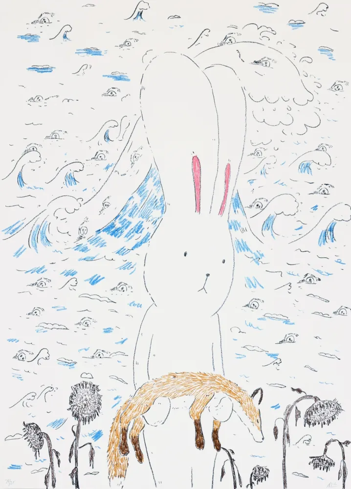 Lithografie Kaga - Usacchi 2