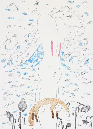 Lithografie Kaga - Usacchi 2