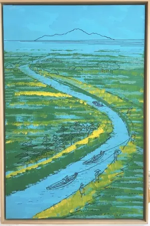 Geen Techniek Kaller - Japanisches Reisfeld