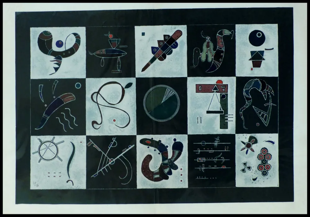 Lithografie Kandinsky (After) - COMPOSITION 