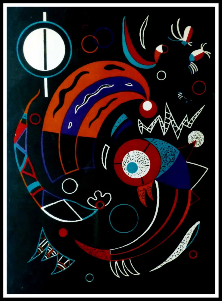 Lithografie Kandinsky - COMETES