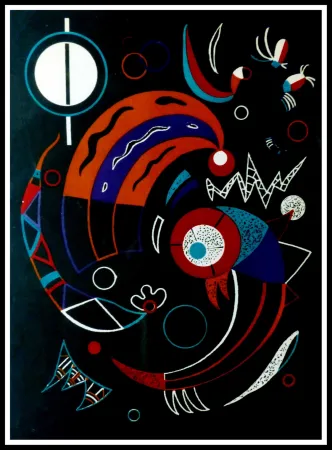 Lithografie Kandinsky - COMETES