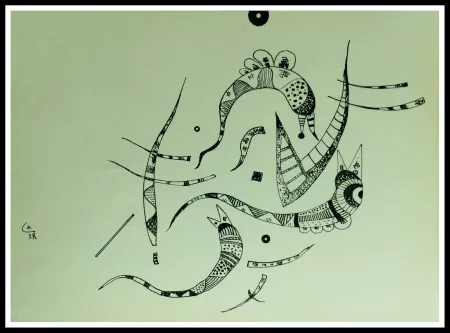 Lithografie Kandinsky - COMPOSITION 