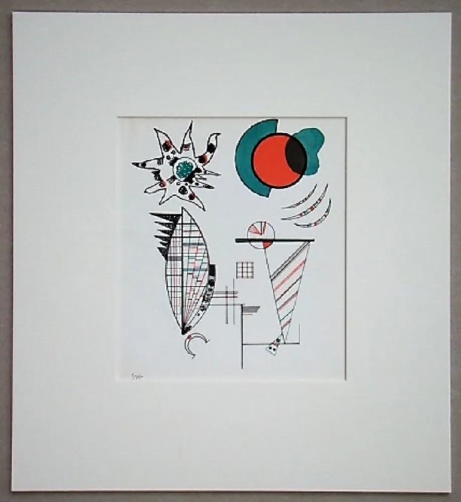 Lithografie Kandinsky - Composition, 1934