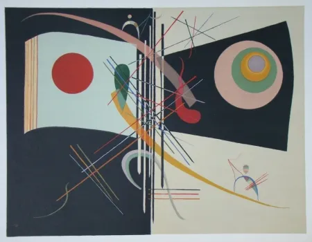 Lithografie Kandinsky - Composition, période parisienne 1934-1944