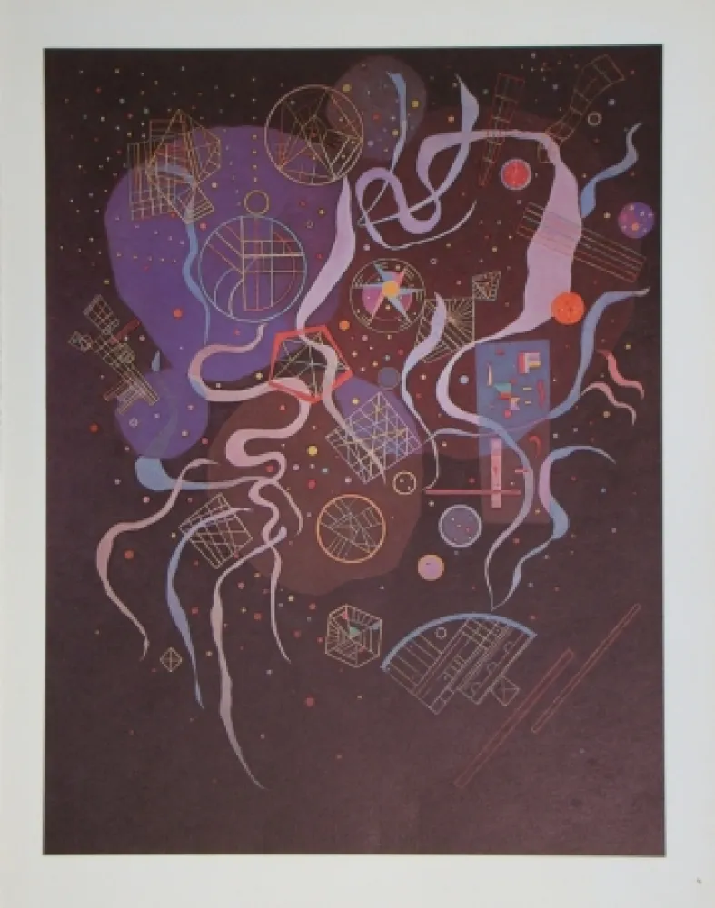 Lithografie Kandinsky - Composition, période parisienne 1934-1944