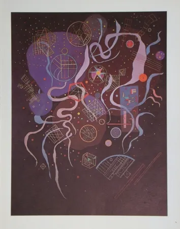 Lithografie Kandinsky - Composition, période parisienne 1934-1944