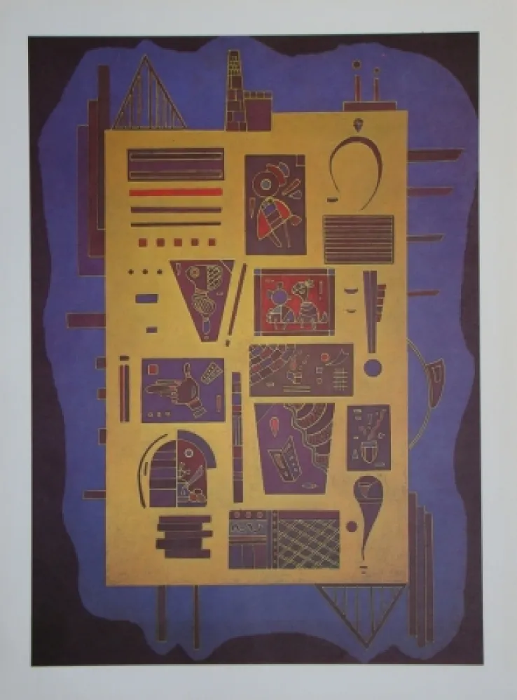 Lithografie Kandinsky - Composition, période parisienne 1934-1944