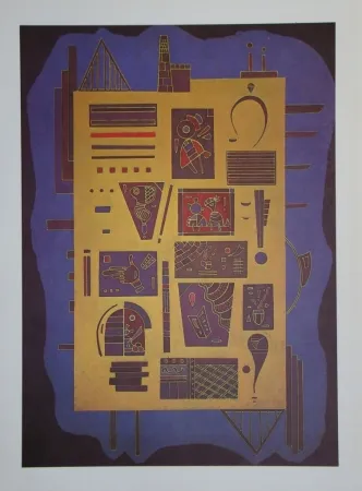 Lithografie Kandinsky - Composition, période parisienne 1934-1944
