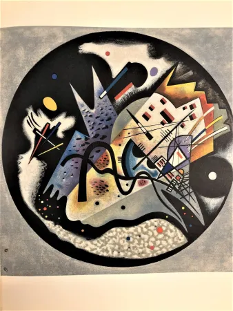 Lithografie Kandinsky - Dans le cercle noir