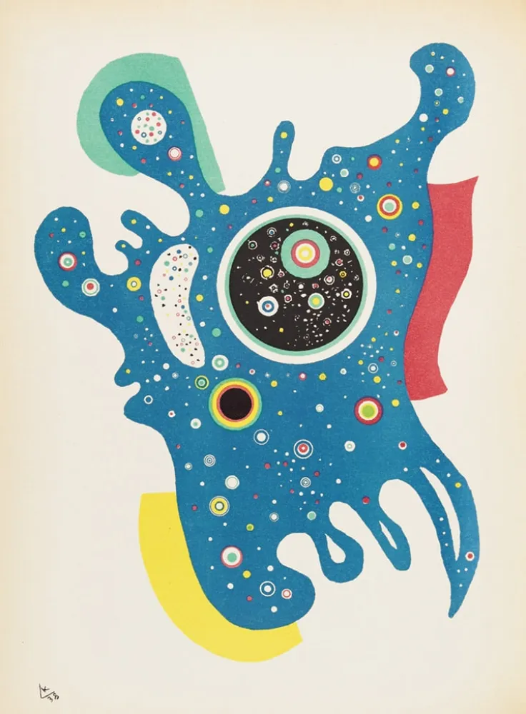 Lithografie Kandinsky - Étoiles