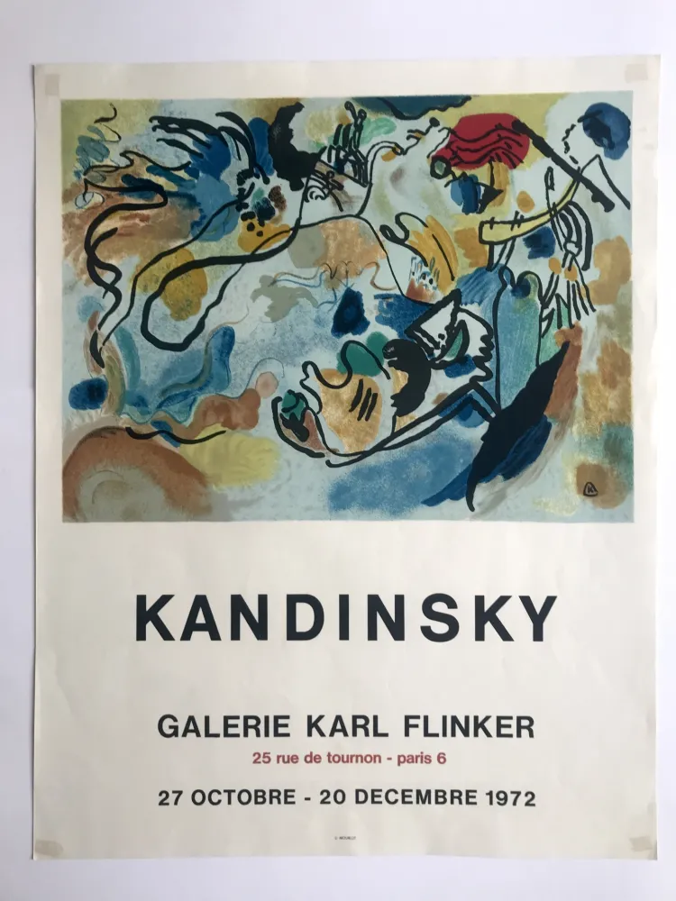 Poster Kandinsky - Galerie Karl Flinker