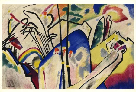 Geïllustreerd Boek Kandinsky - KANDINSKY. Période dramatique 1910-1920. Juillet 1955. DERRIÈRE LE MIROIR N° 77-78.