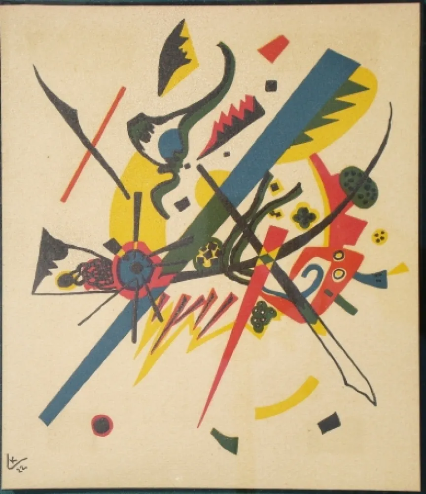 Lithografie Kandinsky - Kleine Welten I