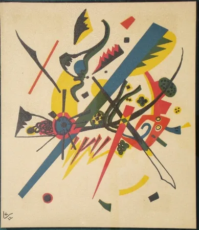 Lithografie Kandinsky - Kleine Welten I