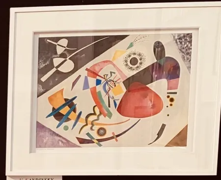 Lithografie Kandinsky - La tâche rouge