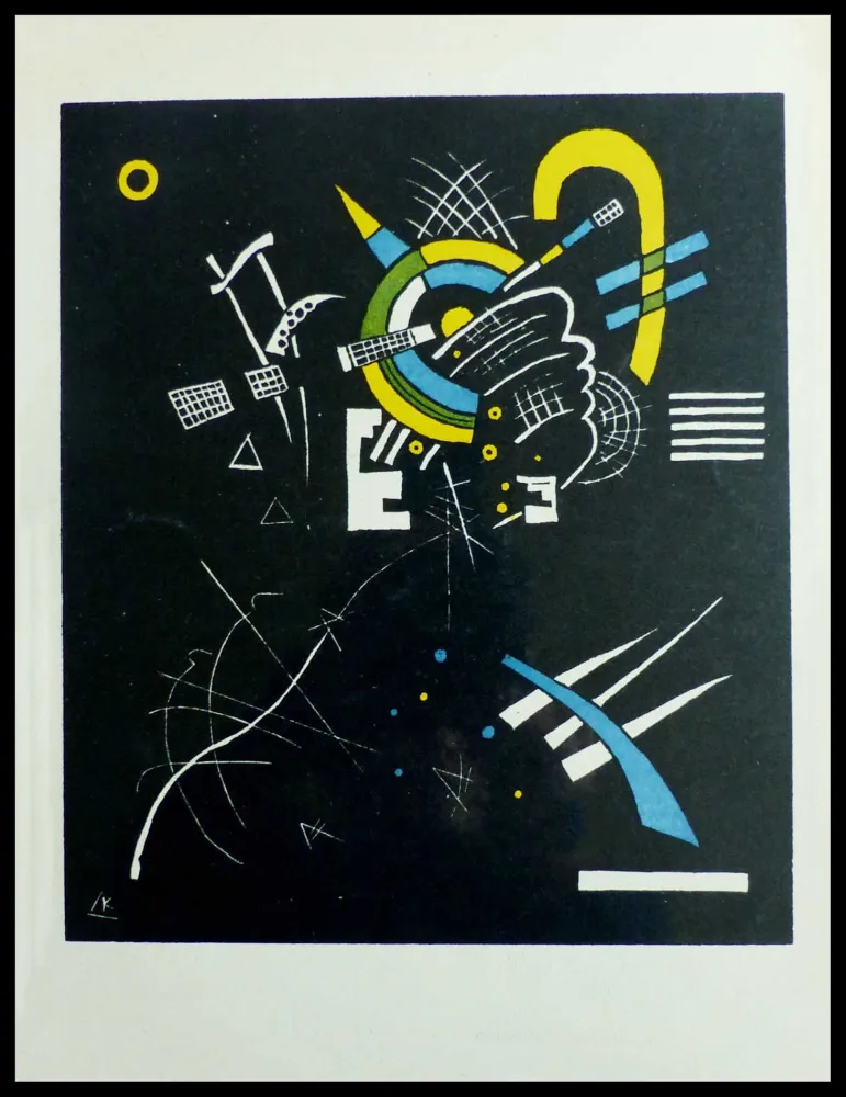 Lithografie Kandinsky - PETITS MONDES