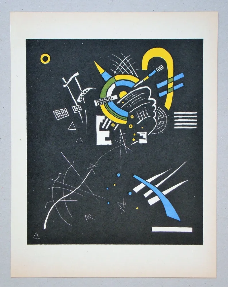 Lithografie Kandinsky - Petits Mondes - 1923