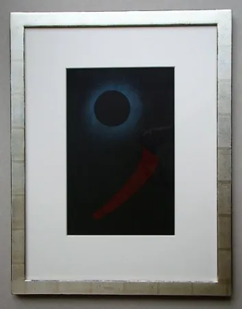 Lithografie Kandinsky - Schwarze Sonne, 1940