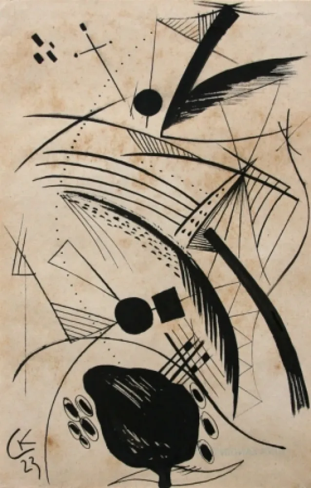 Geen Techniek Kandinsky - Untitled
