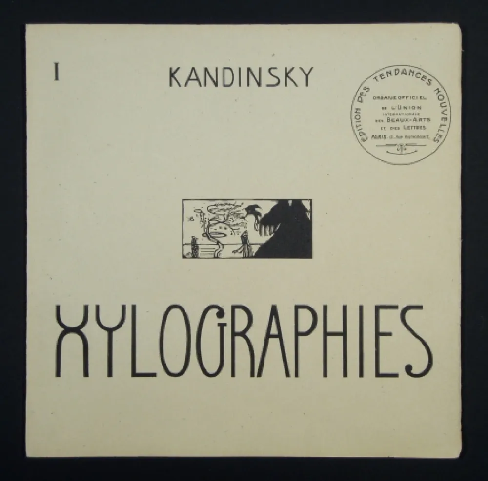 Geïllustreerd Boek Kandinsky - Xylographies