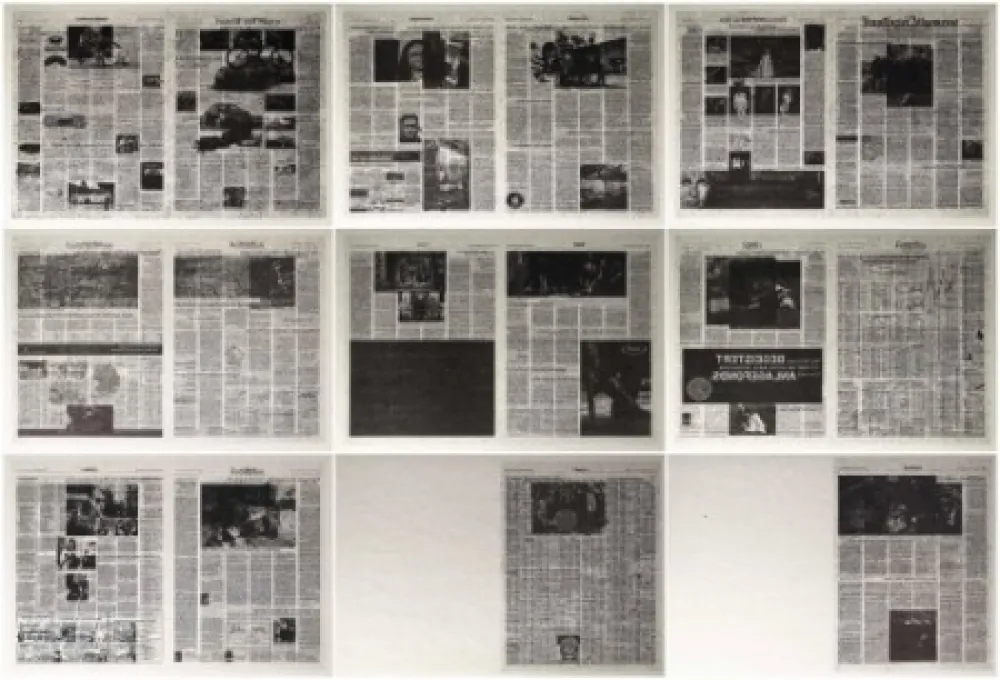 Lithografie Kassay - Frankfurter Allgemeine