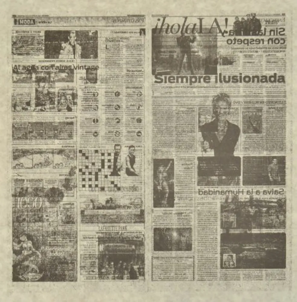 Lithografie Kassay - Untitled 4/8 (La Opinión)