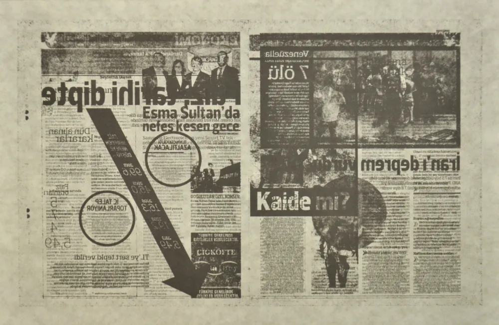 Lithografie Kassay - Untitled 6/10 (Radikal)