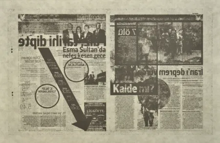 Lithografie Kassay - Untitled 6/10 (Radikal)