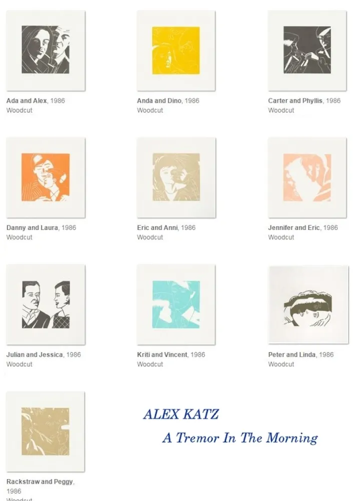 Houtsnede Katz - A Tremor In The Morning