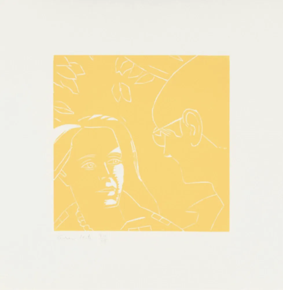 Houtsnede Katz - Anda and Dino (from A Tremor in the Morning)
