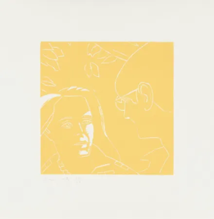 Houtsnede Katz - Anda and Dino (from A Tremor in the Morning)