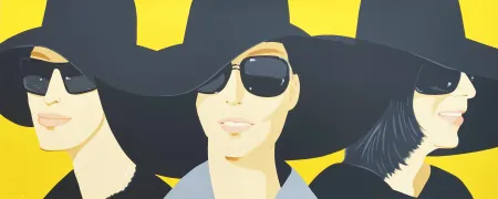 Zeefdruk Katz - Black Hats IV