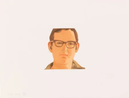 Aquatint Katz - Face of the Poet 5