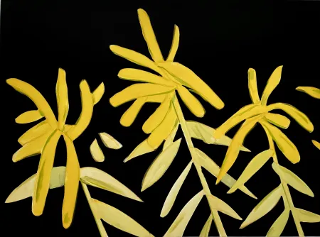 Zeefdruk Katz - Goldenrod