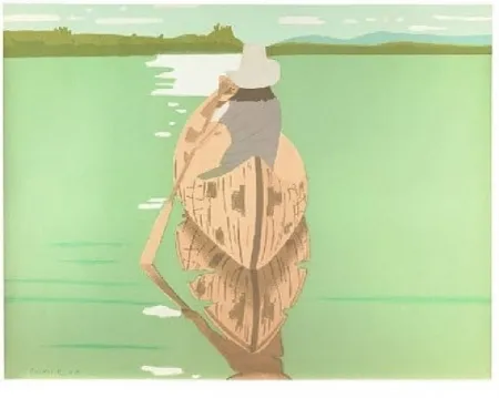 Zeefdruk Katz - Good Afternoon