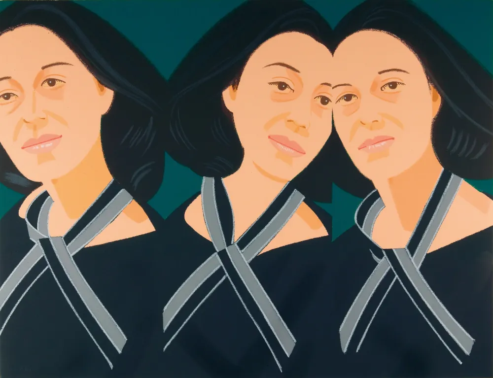 Zeefdruk Katz - Grey Ribbon