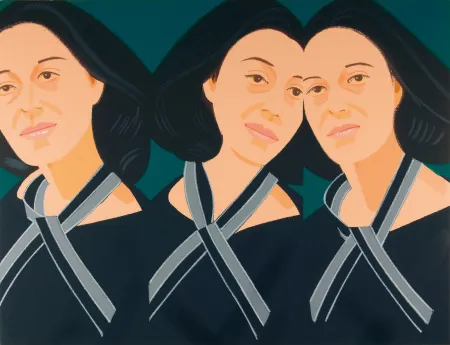 Zeefdruk Katz - Grey Ribbon