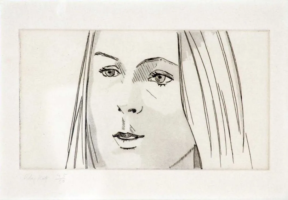 Ets En Aquatint Katz - Harmony