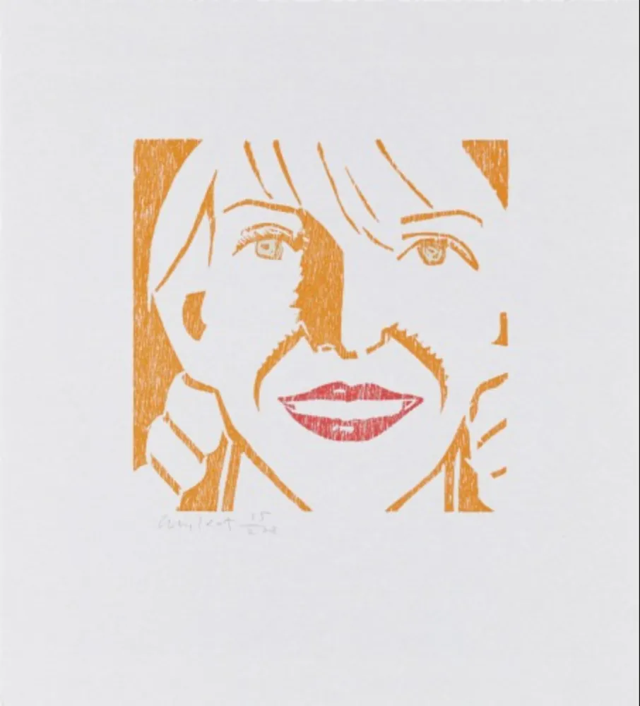 Houtsnede Katz - Jessica