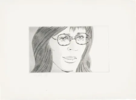 Ets En Aquatint Katz - June Ekman's Class 1