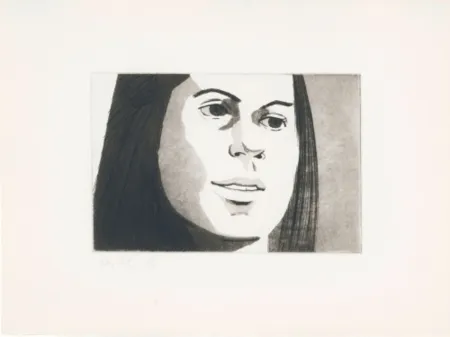 Ets En Aquatint Katz - June Ekman's Class 5