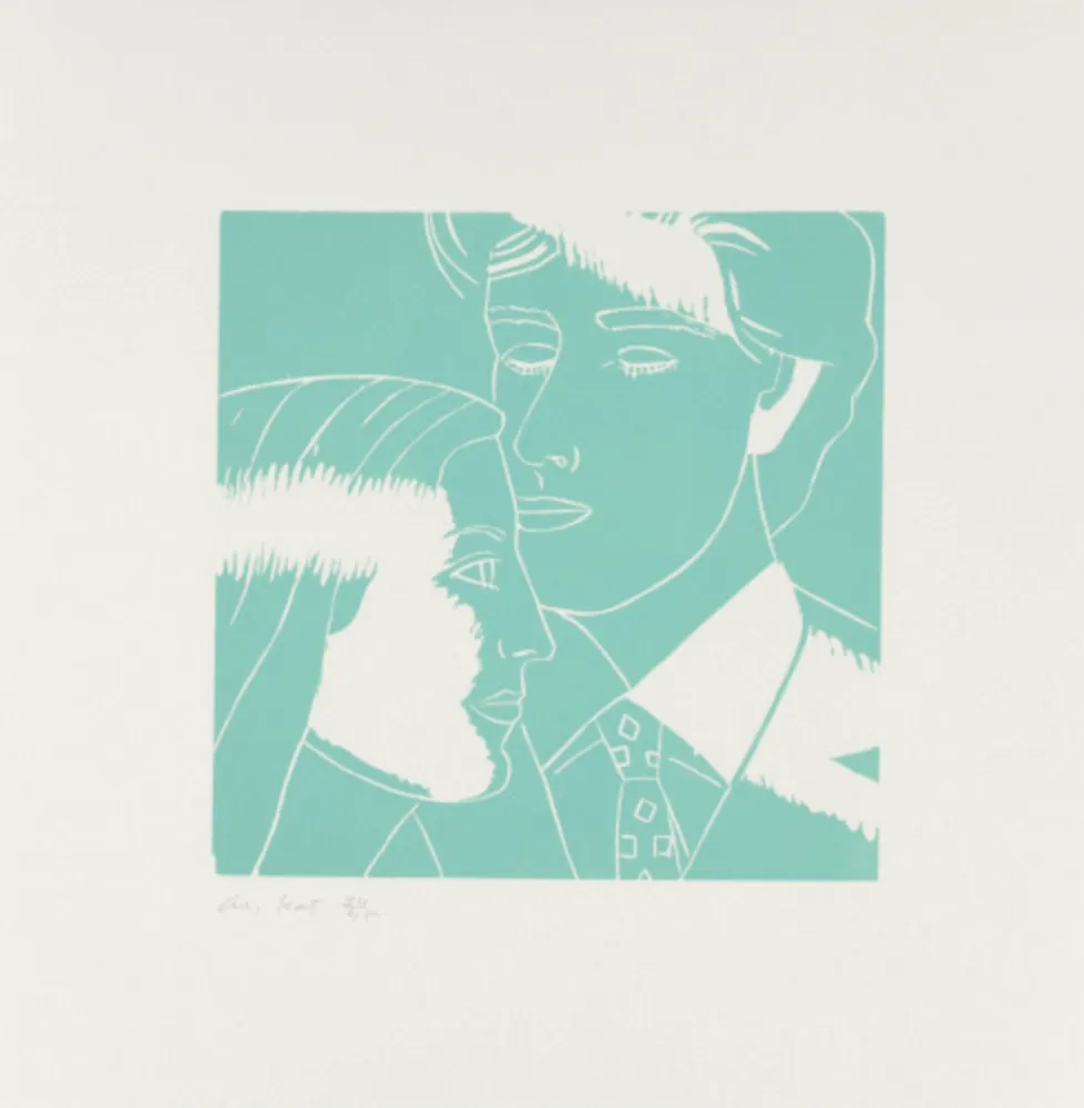 Houtsnede Katz - Kriti and Vincent (from A Tremor in the Morning)