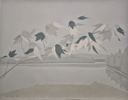 Lithografie Katz - Late July 2